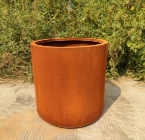Custom Round Corten Planter